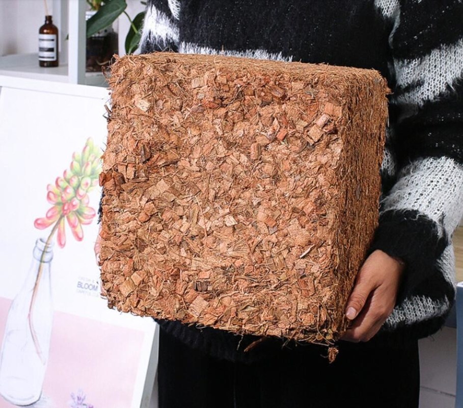 Máquina de compressão de turfa de coco para jardinagem e agricultura