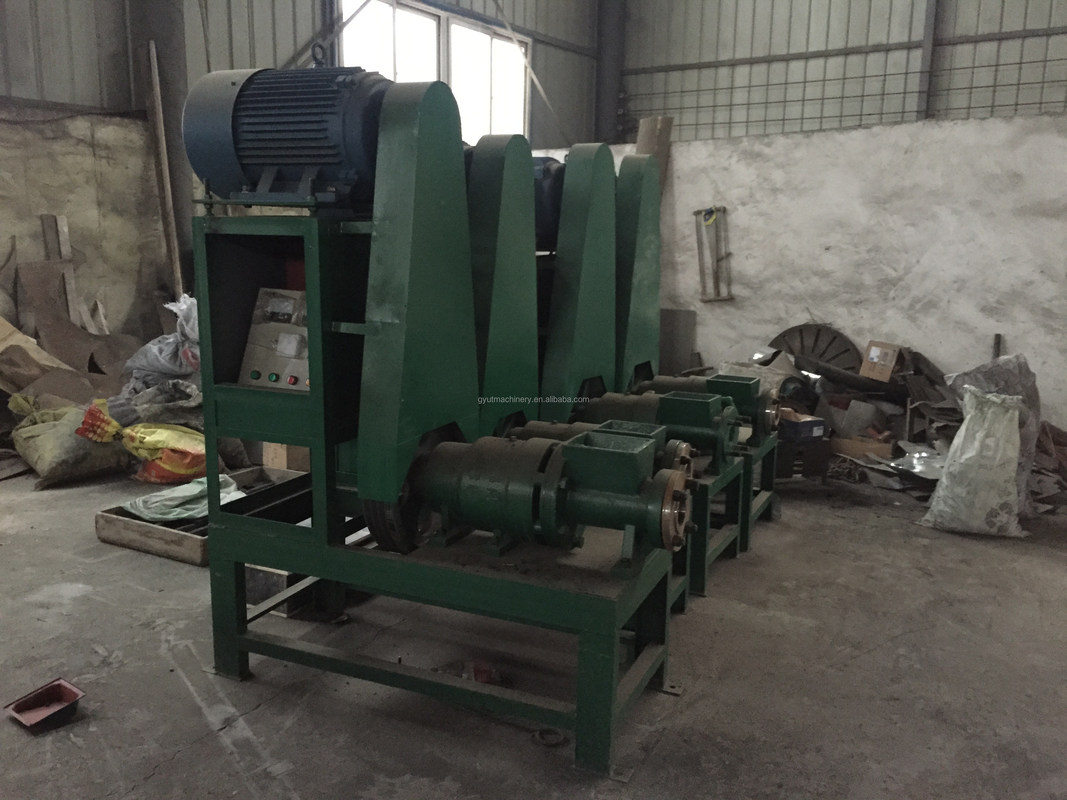 1750*1250*680 Voltagem 380v Bagasse Cana de açúcar Carvão vegetal Briquete Press Machine Plant