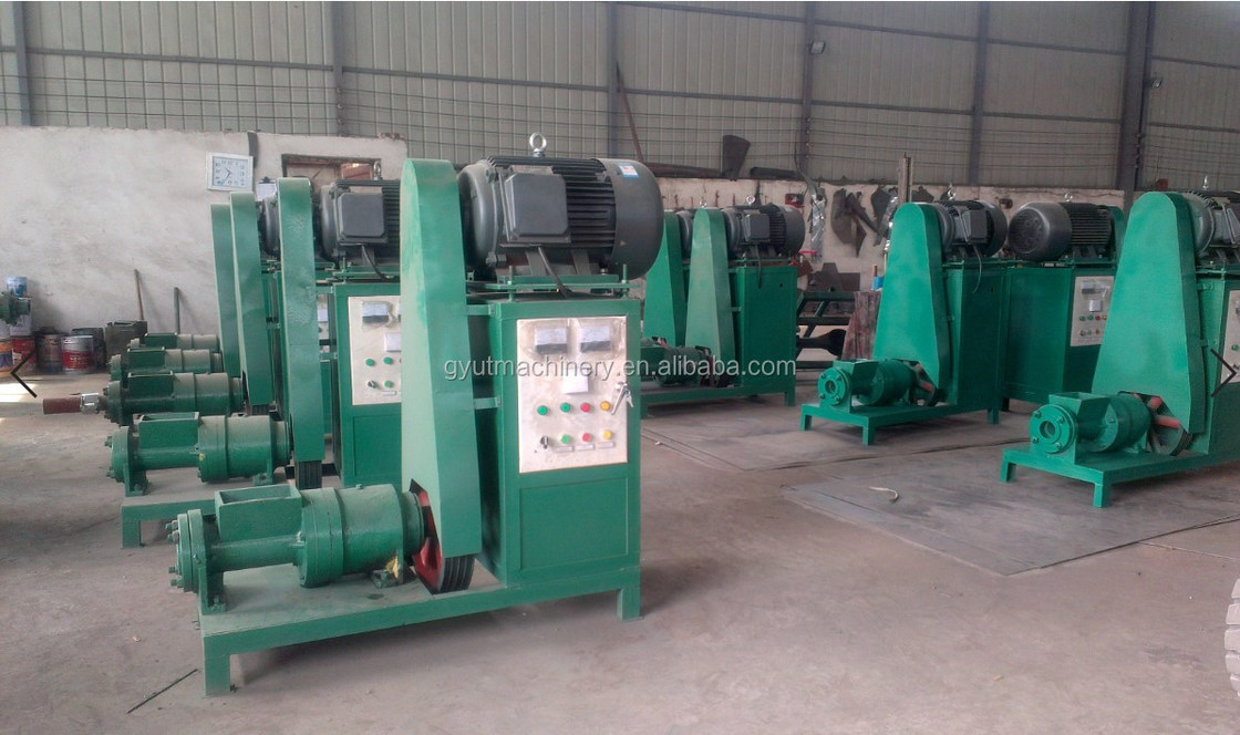 1750*1250*680 Voltagem 380v Bagasse Cana de açúcar Carvão vegetal Briquete Press Machine Plant