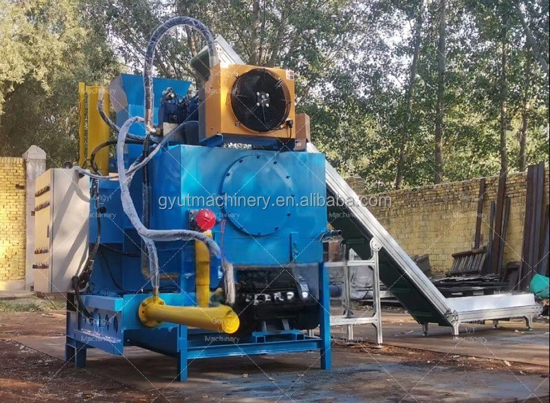 Máquina de empilhadeira de serras de madeira e folhas para produtos para animais de estimação 2300*5700*2900mm