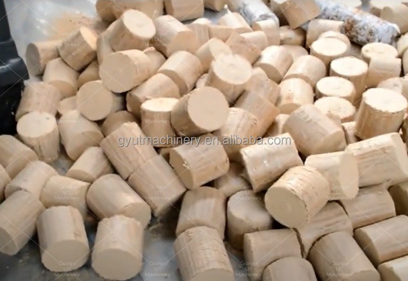 Biomassa de madeira de forma hexagonal Serra de galhos de carvão máquina de fabricação de briquete para na Espanha