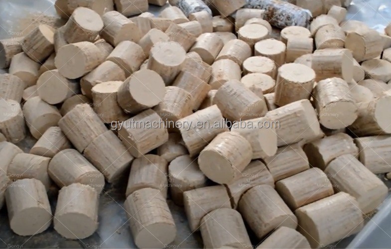 Biomassa de madeira de forma hexagonal Serra de galhos de carvão máquina de fabricação de briquete para na Espanha