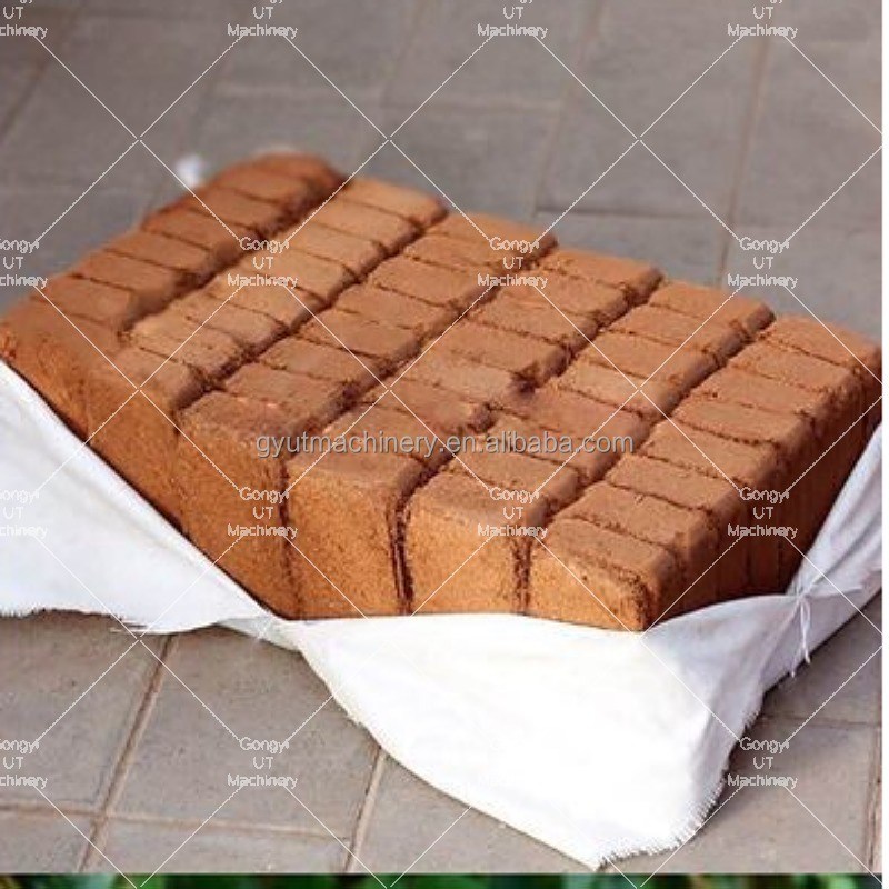 3500 KG Capacidade Máquina de prensagem de tijolos de coco de coco para baleias Tamanho 600*400*300 mm