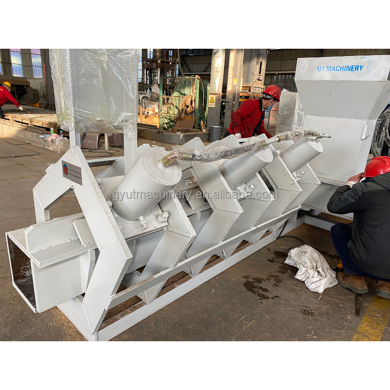 Máquina de fabricação de blocos de turfa de coco de 5 kg com matéria-prima de coco