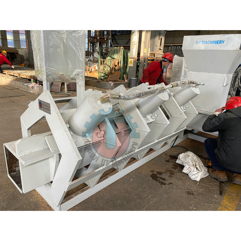 Máquina de fabricação de blocos de turfa de coco com tecnologia avançada