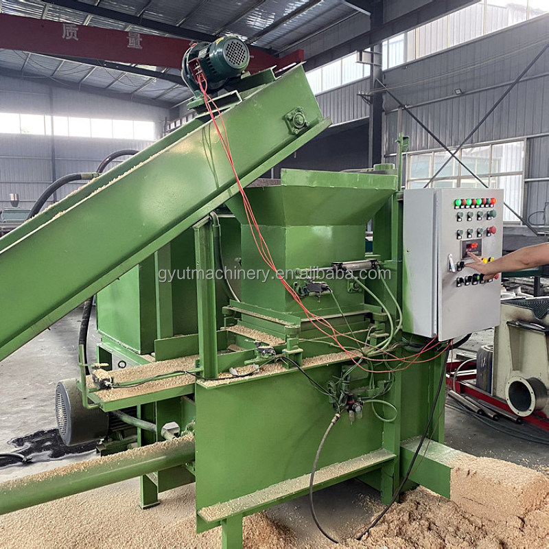 Embalagem de caixas de madeira Pesagem automática Ferramentas de madeira Baler Press Baler para cama pequena
