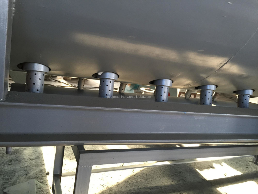 Forno de carbonização de biomassa sem fumo para produção de carvão vegetal de 800-1000 kg/h