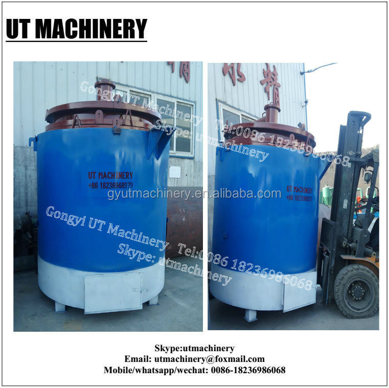 Máquina de fabricação de biocarbono/máquina de retortamento de biocarbono para produção ecológica