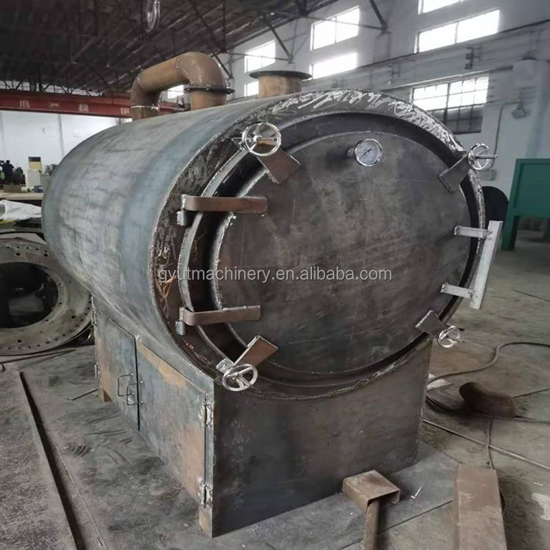 Forno de carbonização de madeira para carvão produzindo 4-8 horas Tempo de carbonização Sem fumo