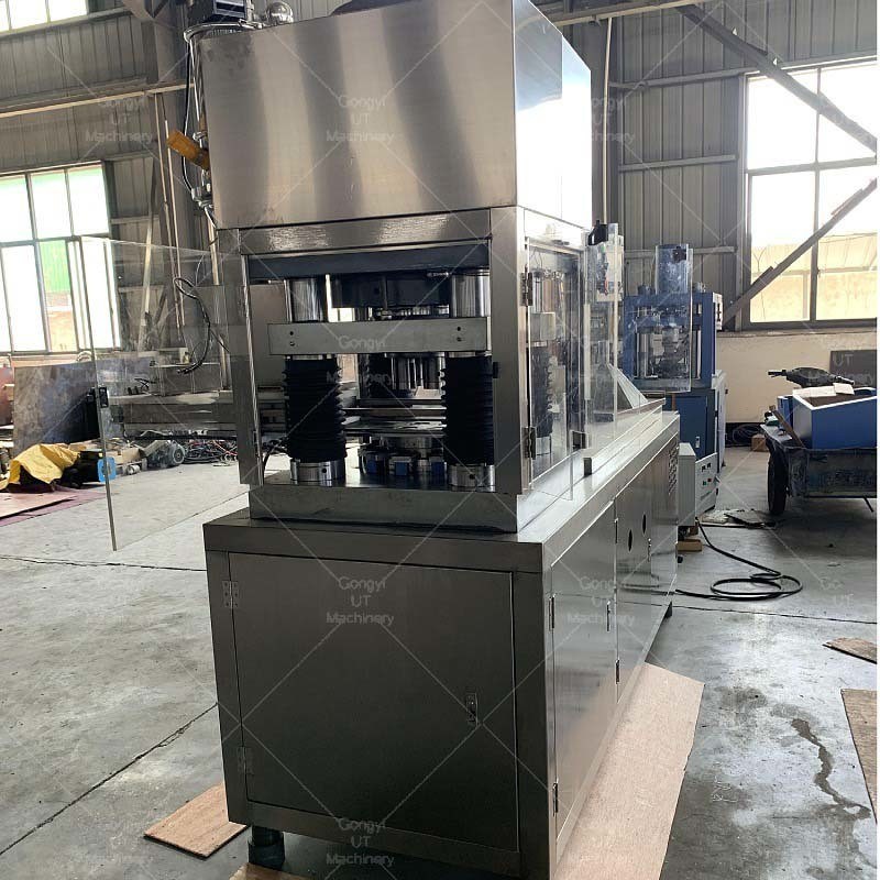 Máquina hidráulica de produção de bolas de sal de banho para relaxamento e hidratação