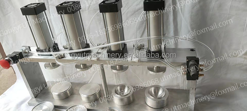 Máquina de prensagem de bolas de sal para banho com bombas de banho feitas à mão chegam à Rússia com certificação ISO