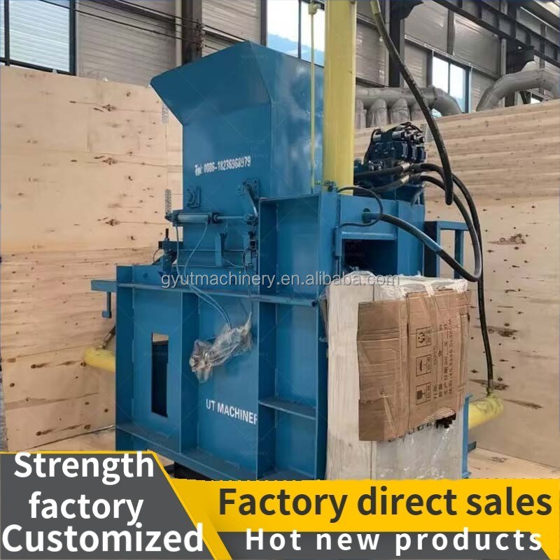 Máquina de embalagem de compressão para barbear madeira 2100 KG Máquina de embalagem de serrada horizontal com grande
