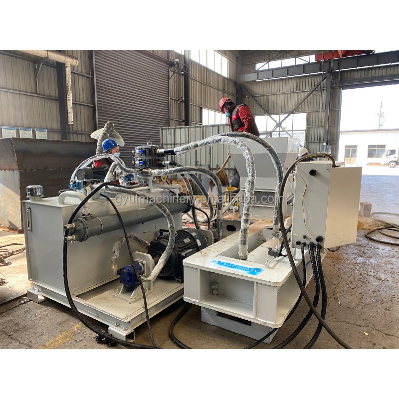 Máquina hidráulica de fabricação de blocos comprimidos de coco-peito para eficiência de produção