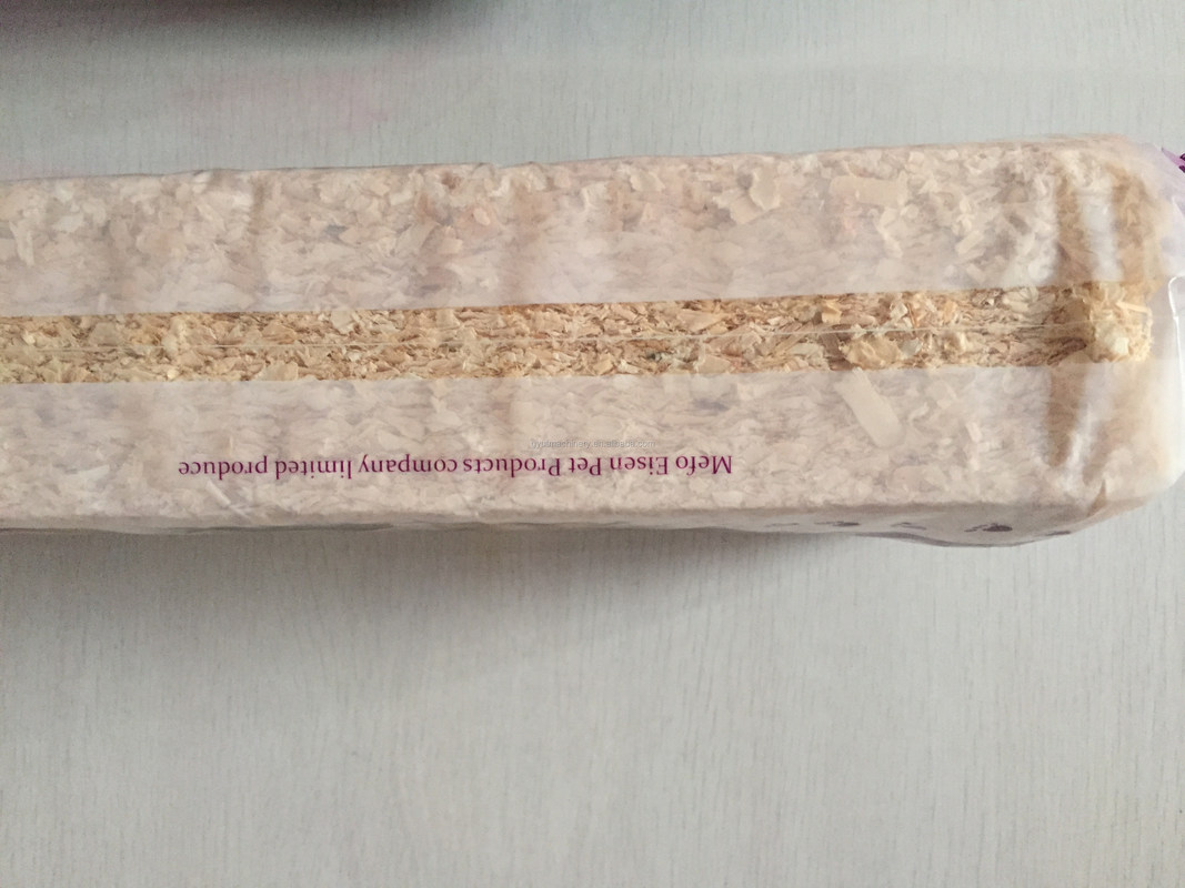 Fácil de operar folhas de madeira Máquina de bala de serragem para cama de hamster Multi função