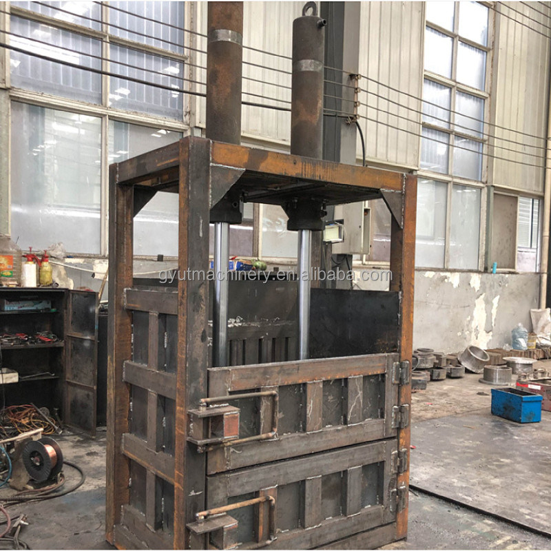 Máquina de embalagem de compressão para papel de desperdício