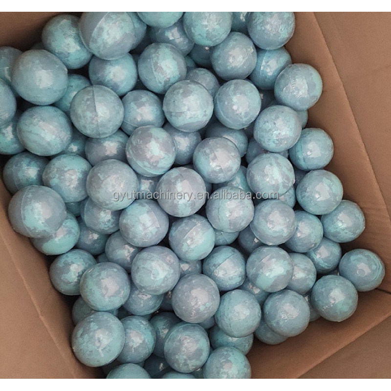 Máquina de embalagem de barras de sabão e bola de banho com suporte técnico de vídeo