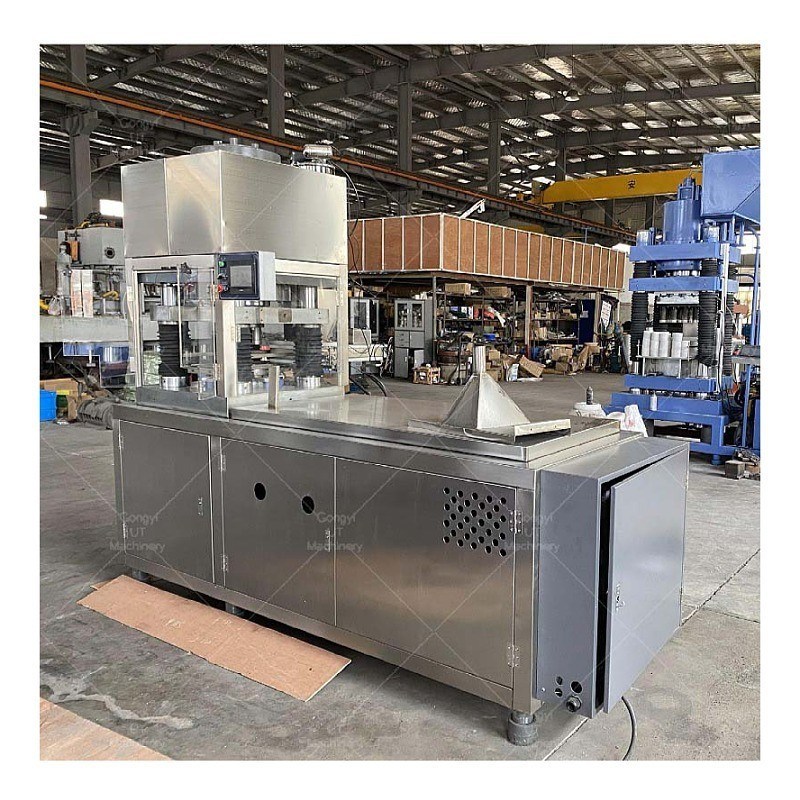 Produção rápida e conveniente de bolas de bomba de banho com máquina hidráulica de bolas de sal de banho