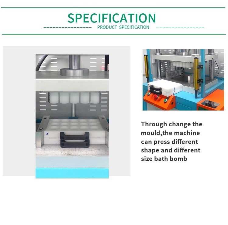 Produtor de prensas de bolas hidráulicas de bombas de banho para prensas de bolas de sal, máquina de fazer sabão de banho