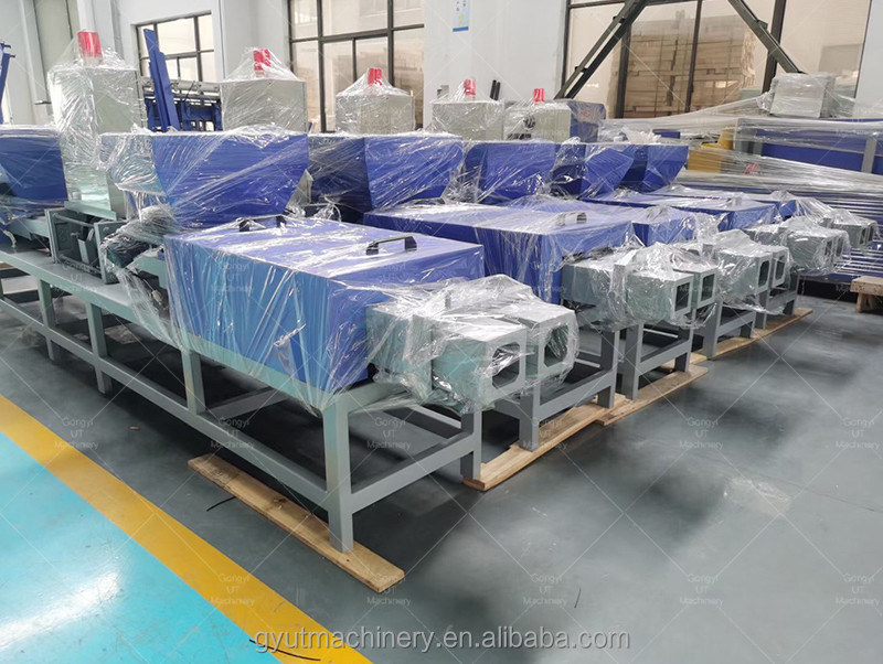 Máquina de fabricação de pés de paletes de madeira de pressão a quente de 15 kW para facilitar o processo de produção