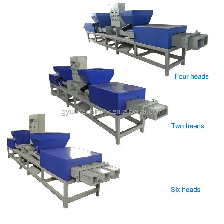 Máquina de paletes de madeira Euro Sawdust Bloque de alta capacidade e fácil de operar
