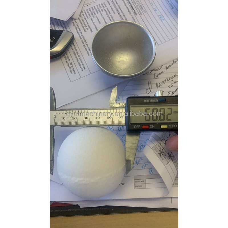 Relaxante e hidratante bomba de banho máquina de fazer tipo de prensagem para spa em casa