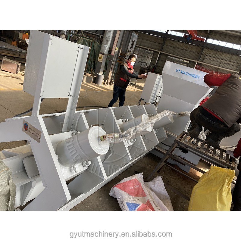 Máquina de processamento de casca de coco para extração de fibras de coco de alta capacidade 1000-1200 kg/h