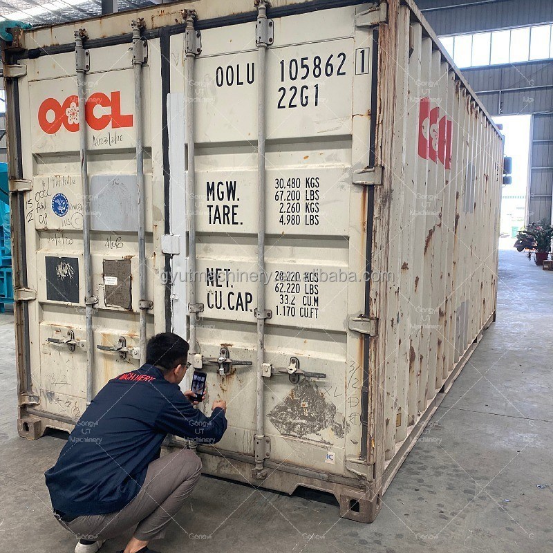 2100 KG Máquina compactadora de envasamento de palha, turfa e grama com função de embalagem de embalagem