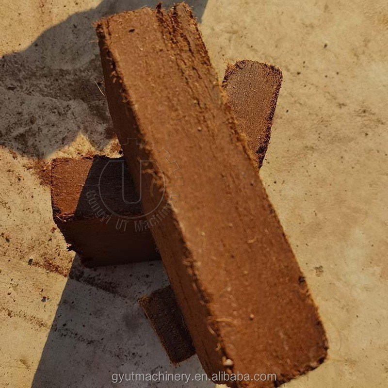 Sacos Embalagem 30t Pressão Coco Pit Bloco Briquete Machine para produção