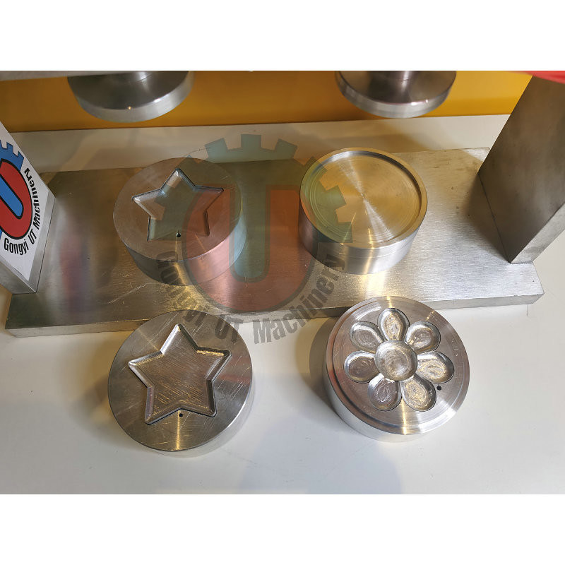 Fácil de operar bomba de banho bola de sal Prensa manual para pequena máquina de enrolar compressor