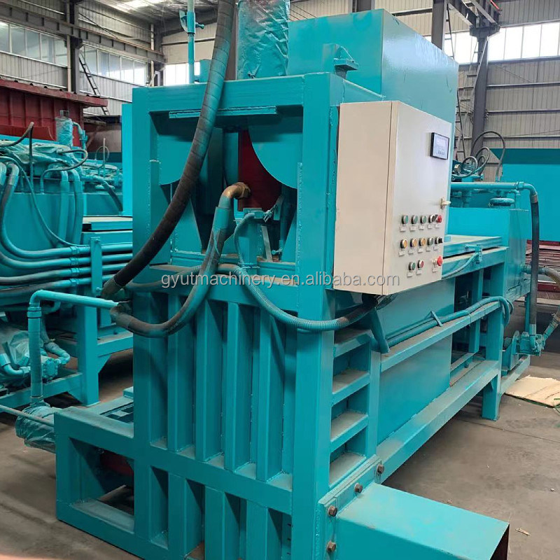 7.5kw Máquinas de compressão de três vias para solução de resíduos de cartão e sacos de plástico