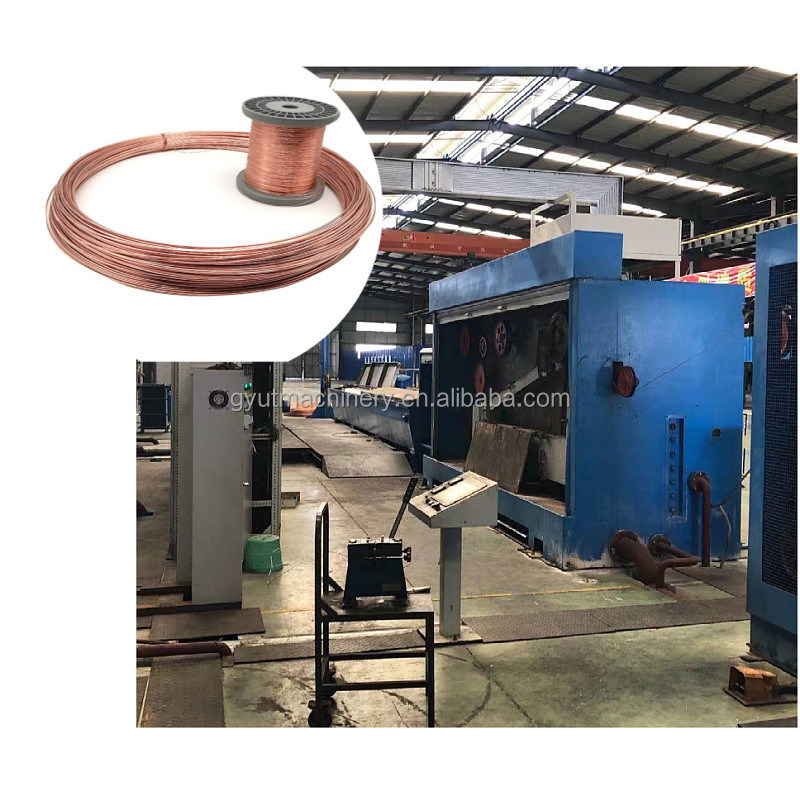 Diâmetro de entrada da linha de produção de divisão de fio de cobre/cu 8mm 7000*1200*1500 para saída