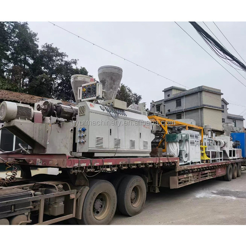 Máquina de extrusão de tubos de PVC de duplo parafuso para linha de produção de tubos de PVC