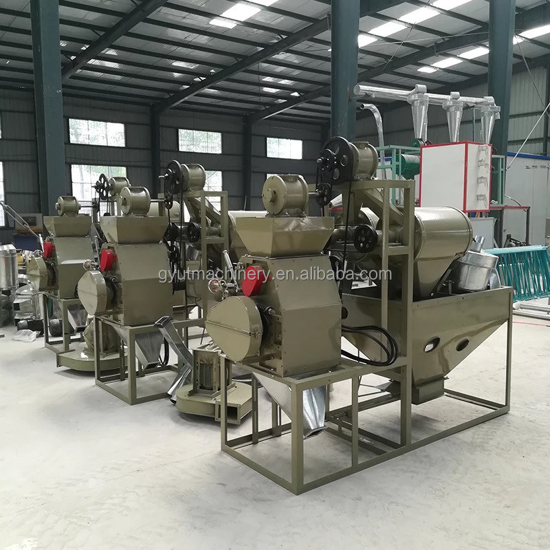 300 kg por hora Moinho de farinha de milho com apoio técnico competitivo e vídeo