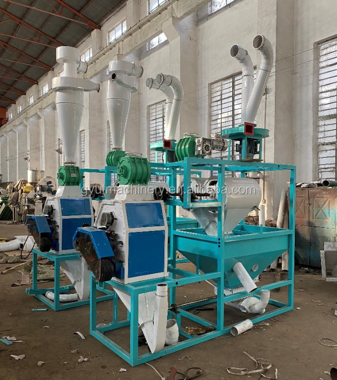 300 kg por hora Moinho de farinha de milho com apoio técnico competitivo e vídeo