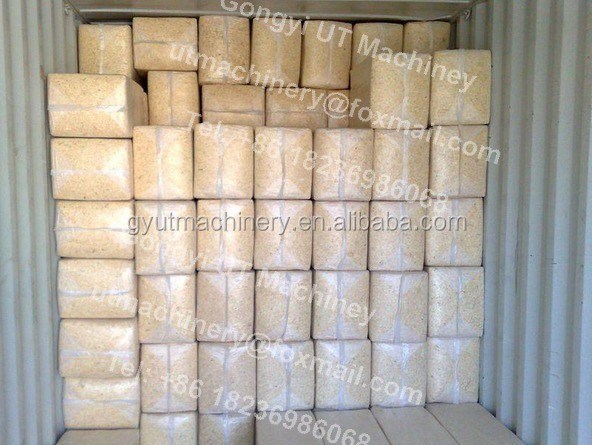 Máquina de embalagem de madeira de alta produtividade para lençóis de cavalo