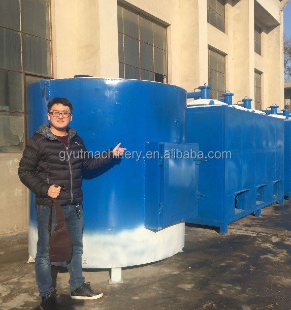 Forno de biocarbonização para bambu e casca de coco de estilo de elevação multifunção 2023