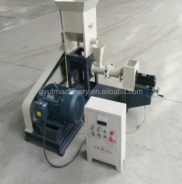 Máquina de fabricação de alimentos para peixes de desempenho estável Máquina de alimentação de paletes para alimentação flutuante de afundamento