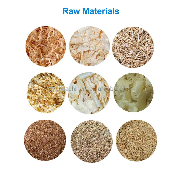 Processos de trabalhos de madeira Cortador totalmente automático para máquina de extrusão de blocos de madeira comprimidos a quente