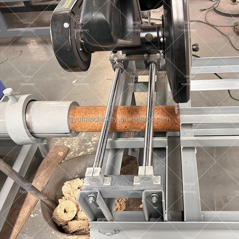 Máquina de fabricação de blocos de madeira de 75 mm com capacidade de 1,5-2m3/24H a partir de bebidas alimentares