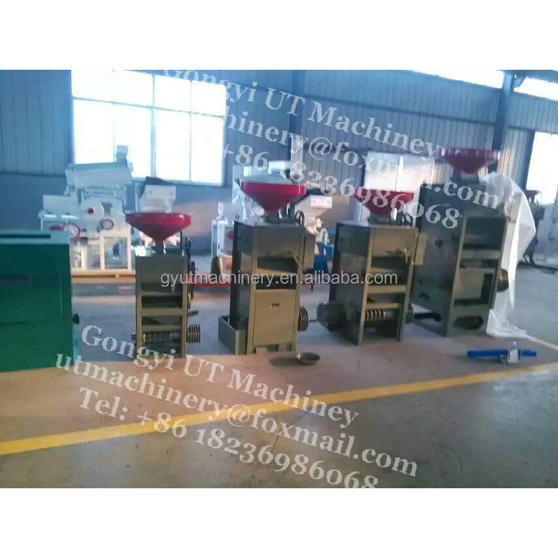 780*760*1700mm Mini Rice Huller Husker Milling Machine para moagem de alta capacidade