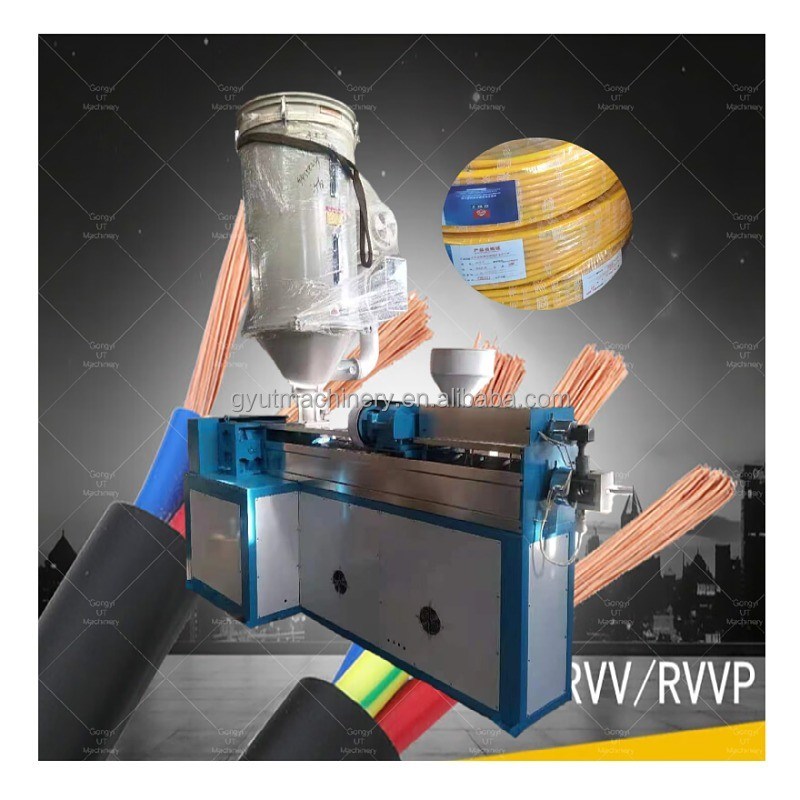 Máquinas para fabricação de cabos de fios elétricos isolados de 220/380V PVC/PE/PP/LSHF para linhas de processamento