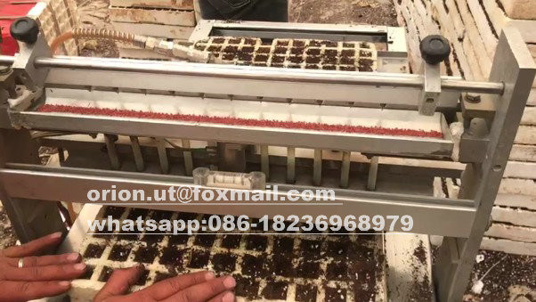 9 linhas Benefícios econômicos bons Máquina de semeadura de plantação de arroz Discos de sementeira automática Transplantador de sementes