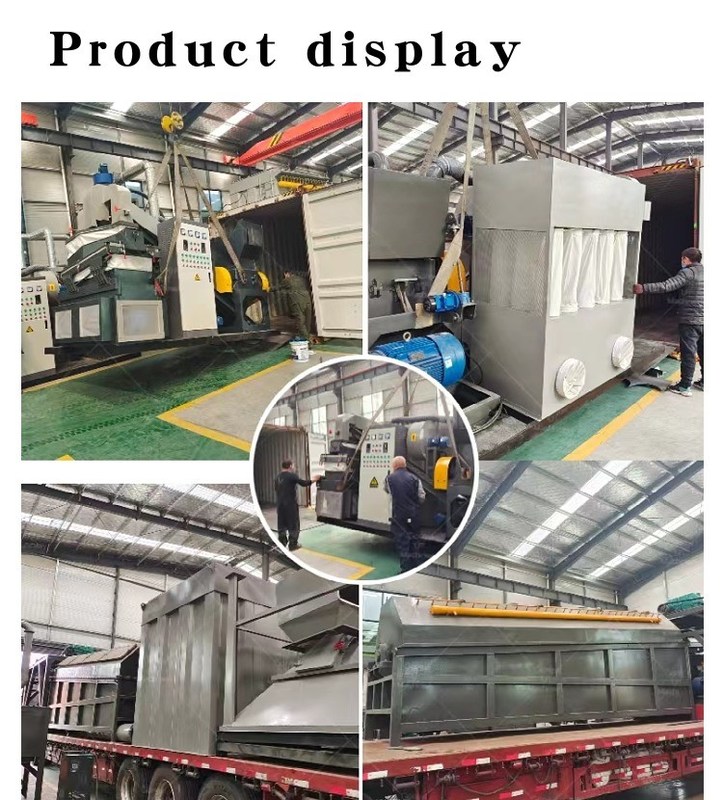 Máquina de moagem de cabos de suporte monofásico para reciclagem de resíduos de material