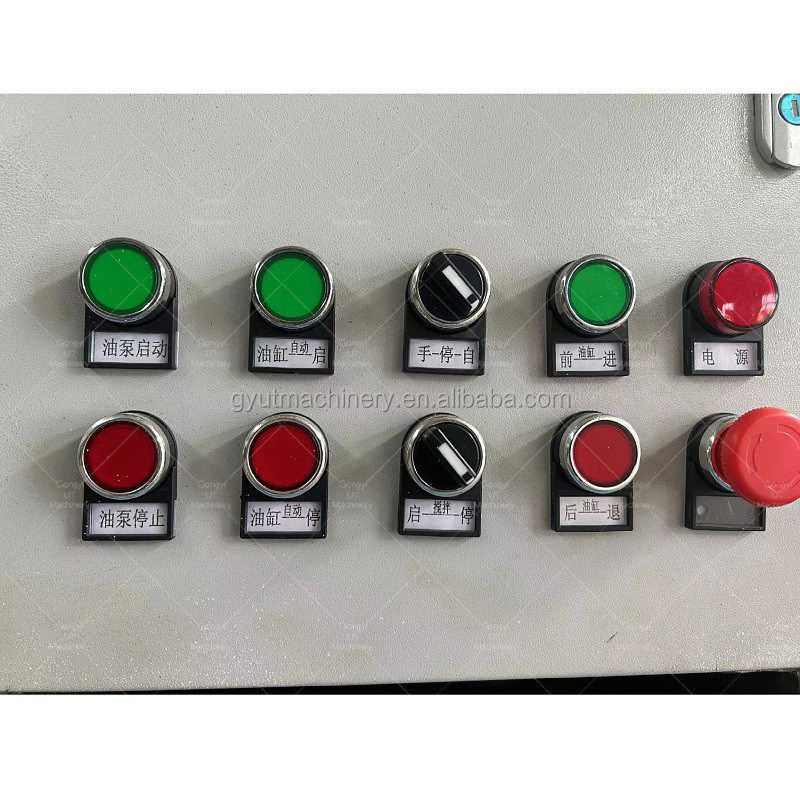 Máquina de blocos de madeira Pressão de pistão hidráulica de 80 mm para produção versátil e durável