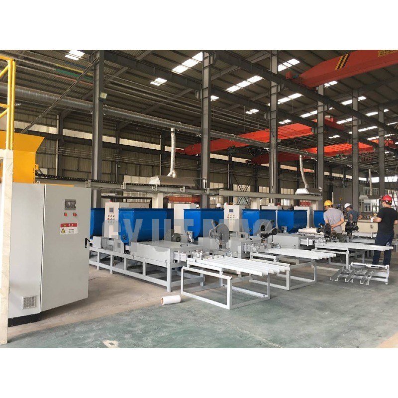 Máquina de prensagem de blocos de madeira para pés de paletes Euro Nome do modelo Fabricação de blocos de serragem de madeira