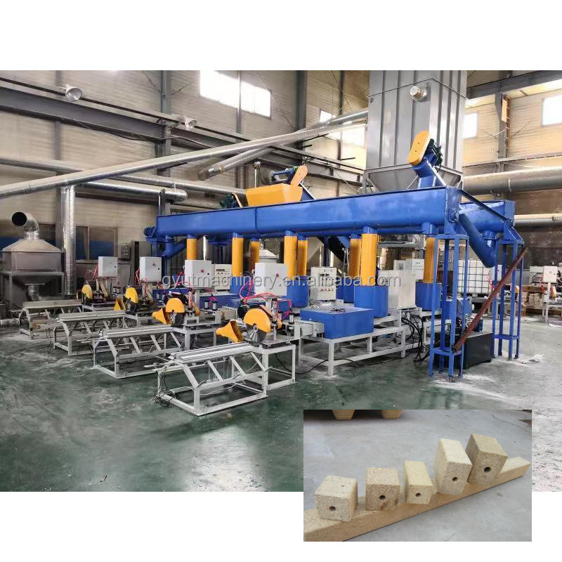 Máquina de pregar paletes totalmente automática para paletes de madeira Euro 2-2.5m3/24H Capacidade