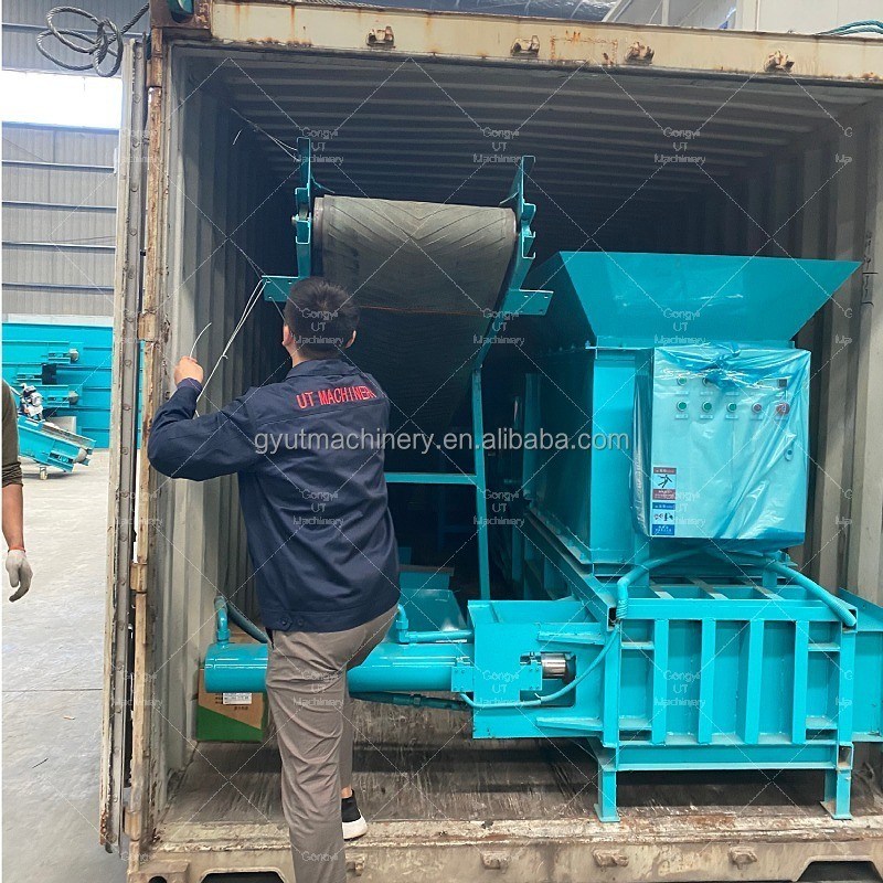 80-120 Balas Alta Capacidade Alfalfa Sena Prensa Bloco Máquina Folhas Palha Compressor Baler