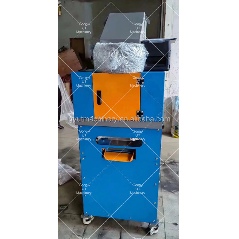 Máquina de reciclagem de sucata de fios de cabo elétrico de 25 kW Máquinas granuladoras de fios de cobre de pequeno porte
