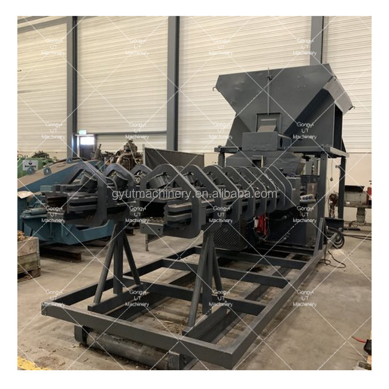 500 kg Peso 2024 Máquina de briqueteamento a pistão de madeira de biomassa para barras de combustível