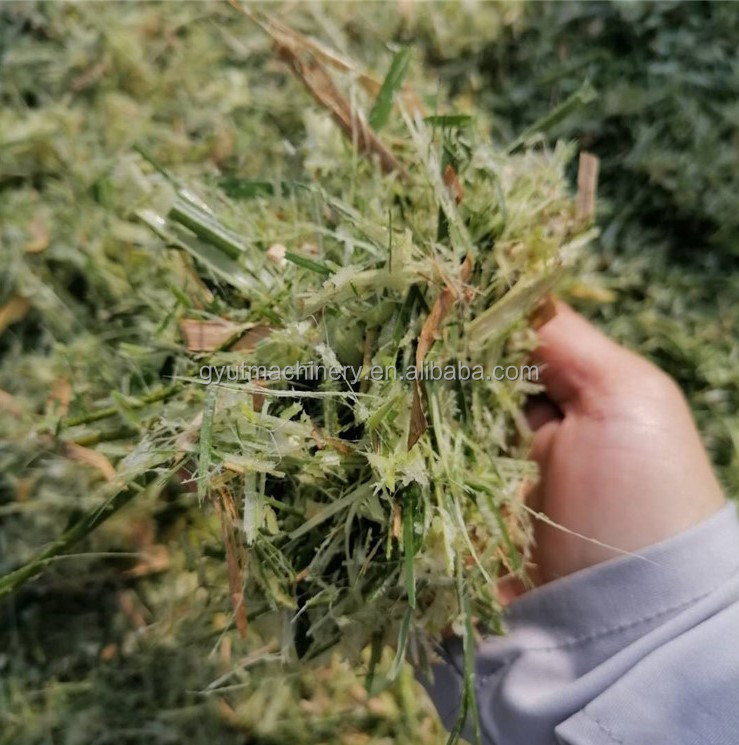 Cortador de minúsculas de forragem de primeira classe Cortador de palha para corte de grama de gado no Paquistão